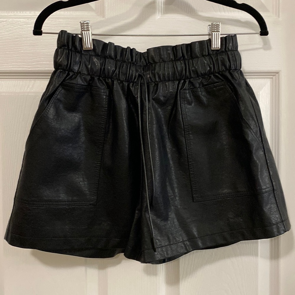 Leather Shorts